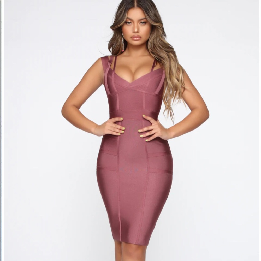 Bandage bodycon dress